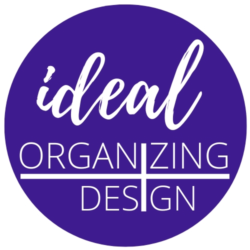 ideal organizing + design logo
