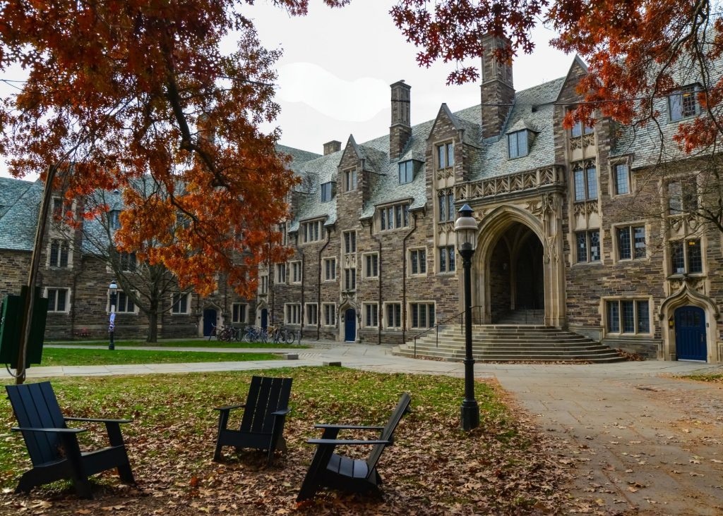Ivy league college building